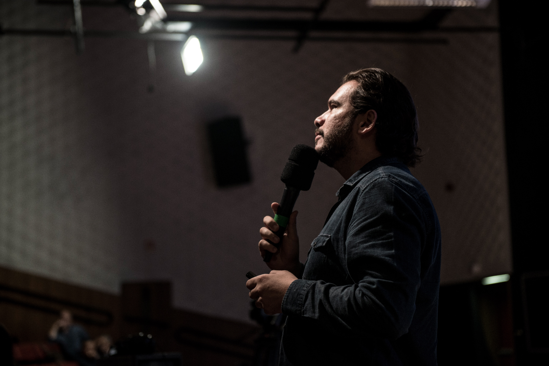 Fernando Palacios palestrando sobre storytelling estratégico para executivos